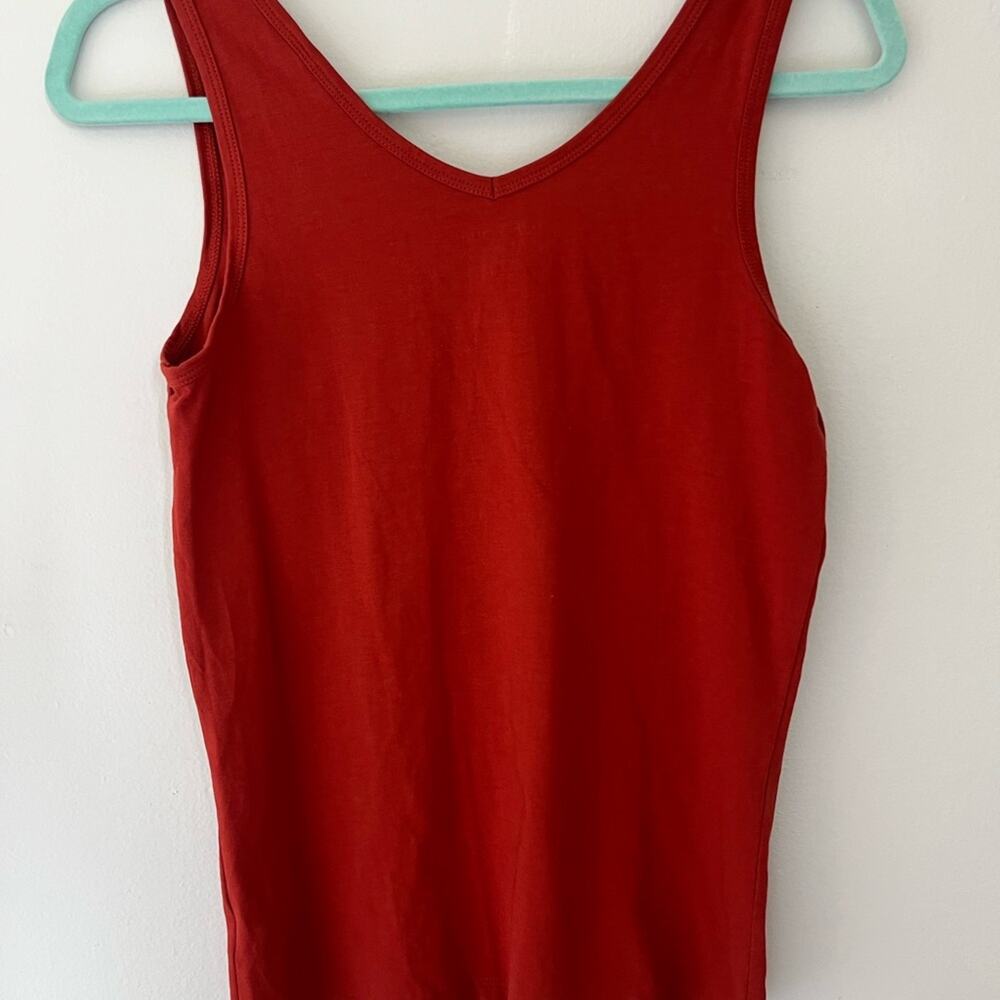 Universal Standard V Neck tank top. Size 2XS - Picture 6 of 6